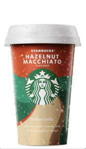 Starbucks® hazelnut macchiato